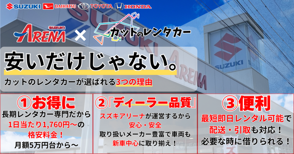 熊本県で長期レンタカーを検討中の法人様へ｜購入・リースとの違いと活用ポイント